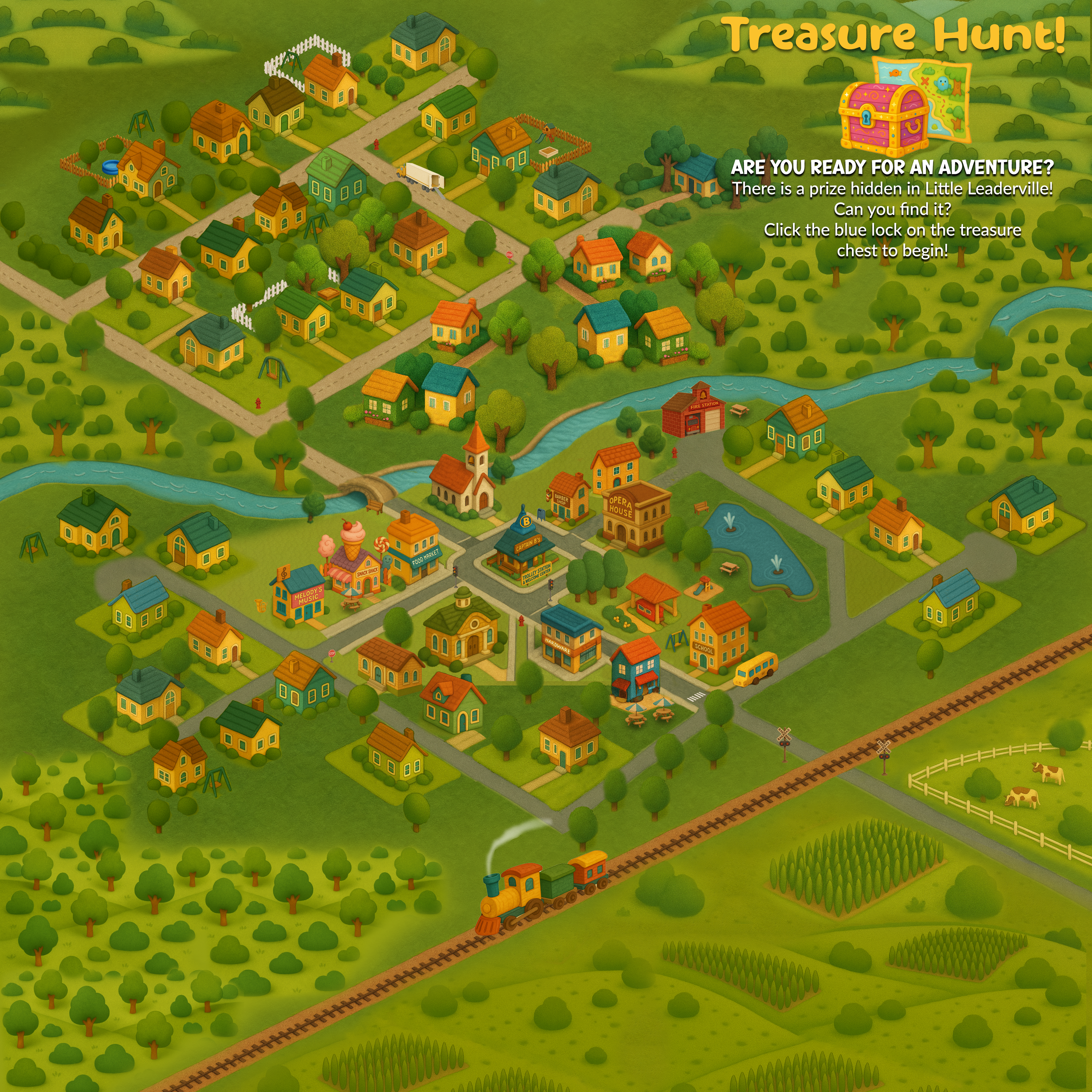 Little Leaderville Map